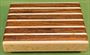 Board #986 Sandwich / Bagel Cutting Board - Zebrawood & Maple 9 x 7 1/4 x 1 1/2 - $27.99